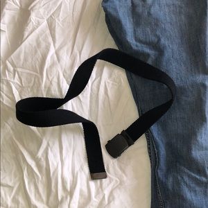 Dark Grey Silver Ratchet Slide Belt